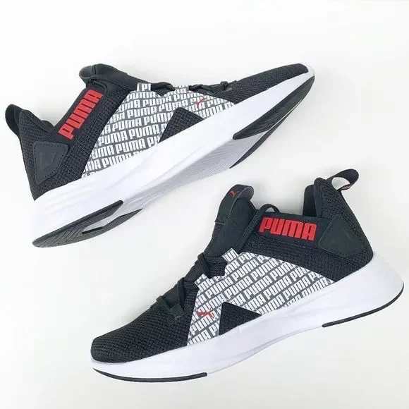 Puma Soft Foam Optimal Comfort Black Sneaker Shoes Size Youth 5.5 / Woman’s 7 - Picture 9 of 14